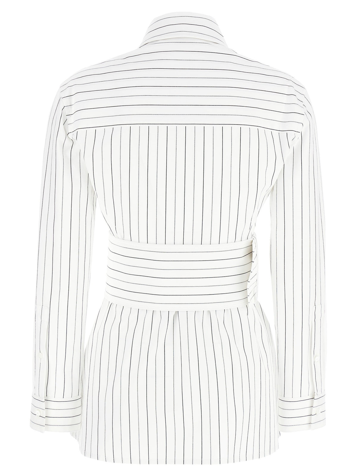 Burberry Striped Shirt White, view 2