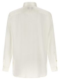 Riviera Project Striped Shirt Beige, view 2