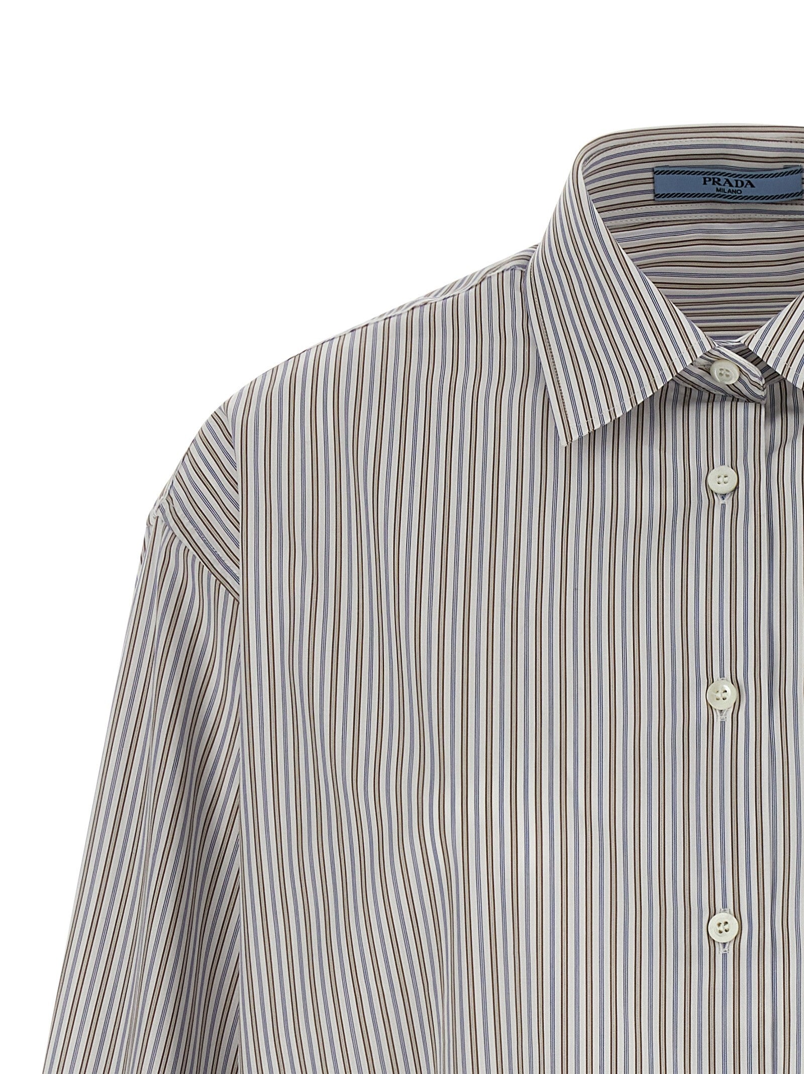 PRADA Striped Shirt Gold