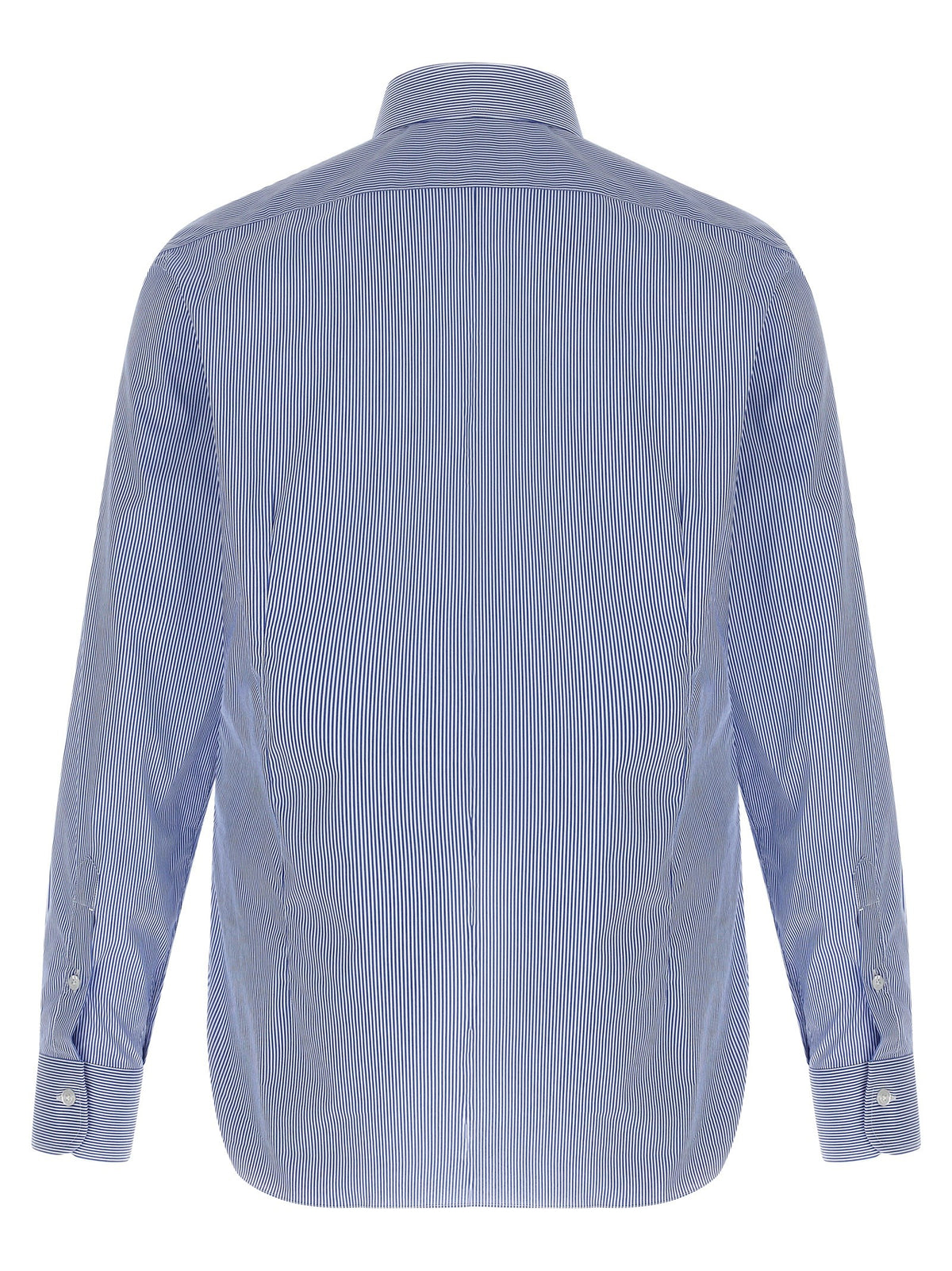 Barba Striped Shirt Blue