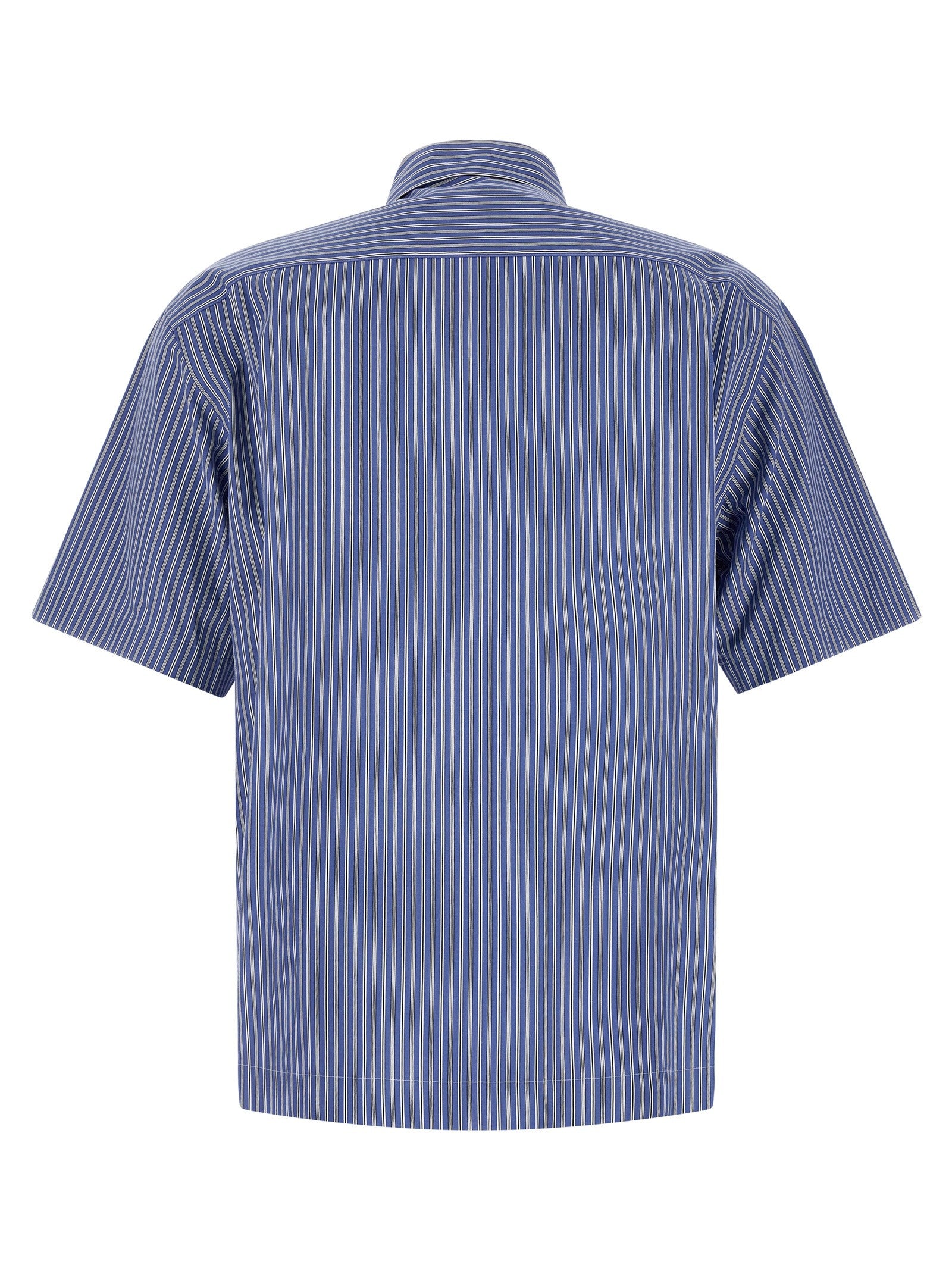 Sacai Striped Shirt Blue