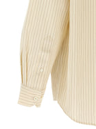 DUNST Striped Shirt Yellow, view 4