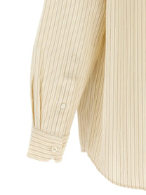 DUNST Striped Shirt Yellow