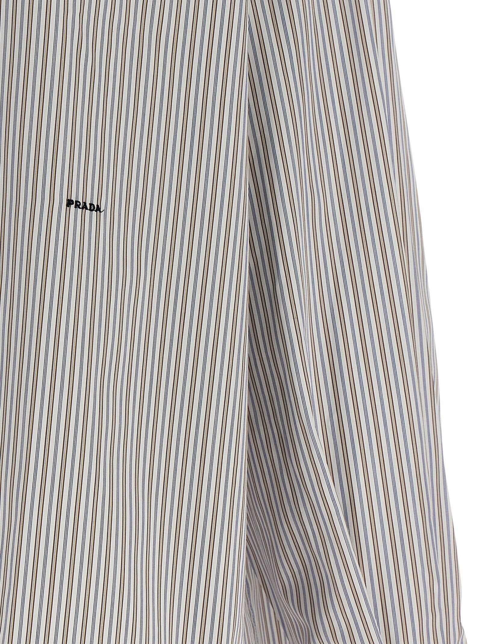 PRADA Striped Shirt Gold