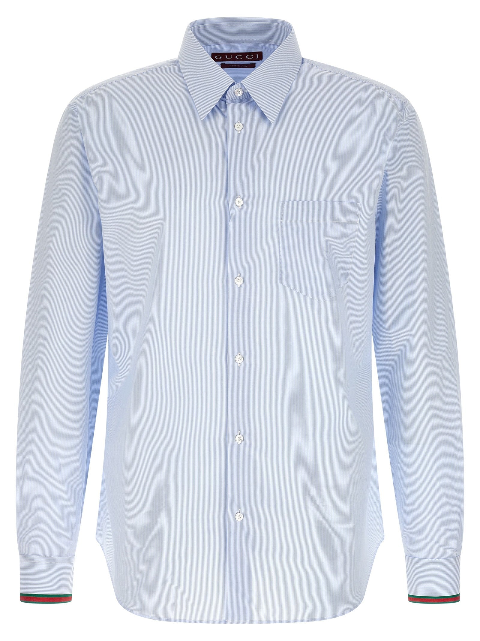 Gucci Striped Shirt Blue