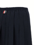 Thom Browne Striped Skirt Blue, view 4
