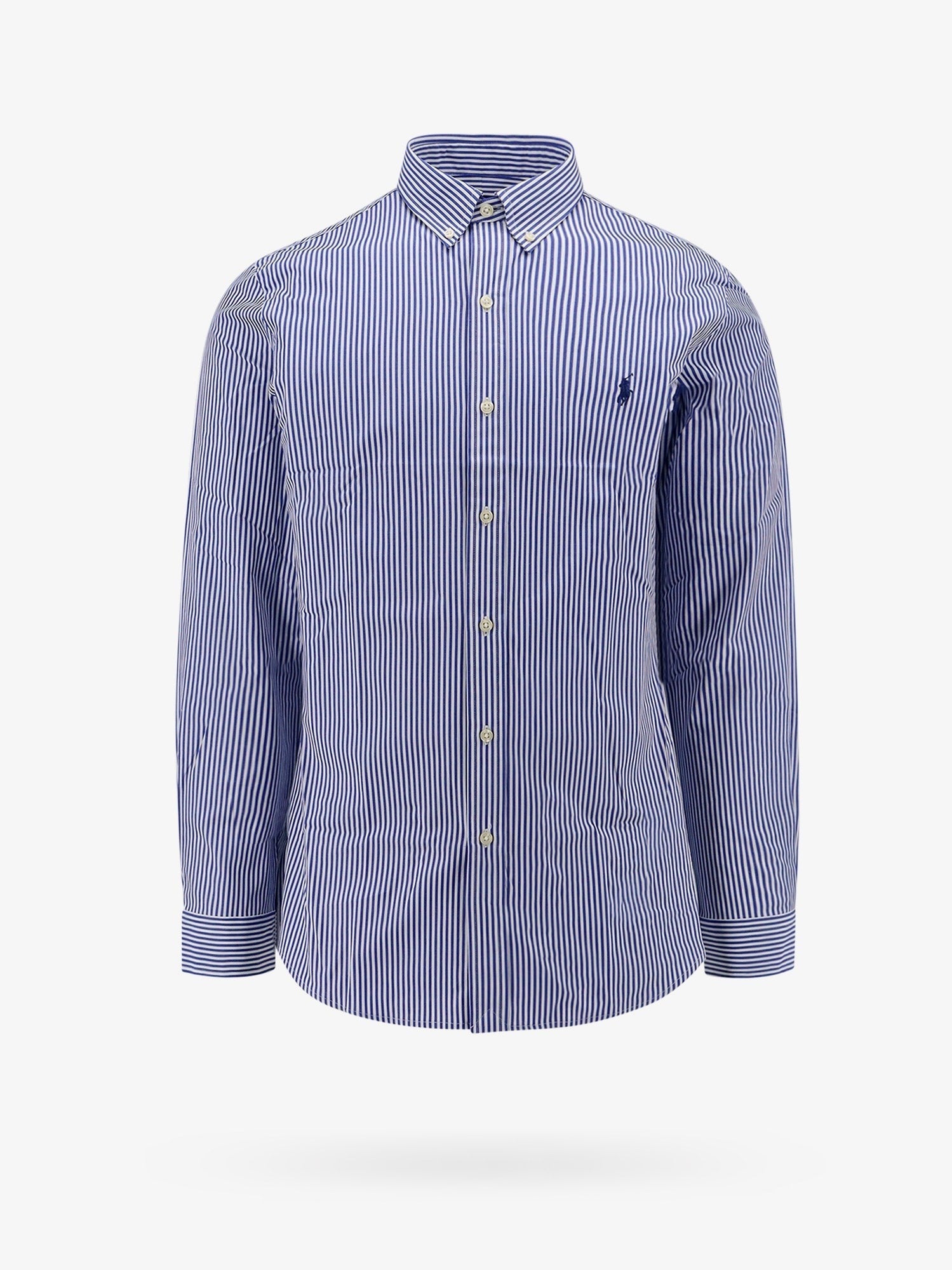 Polo Ralph Lauren Men's Striped Stretch Cotton Shirt White
