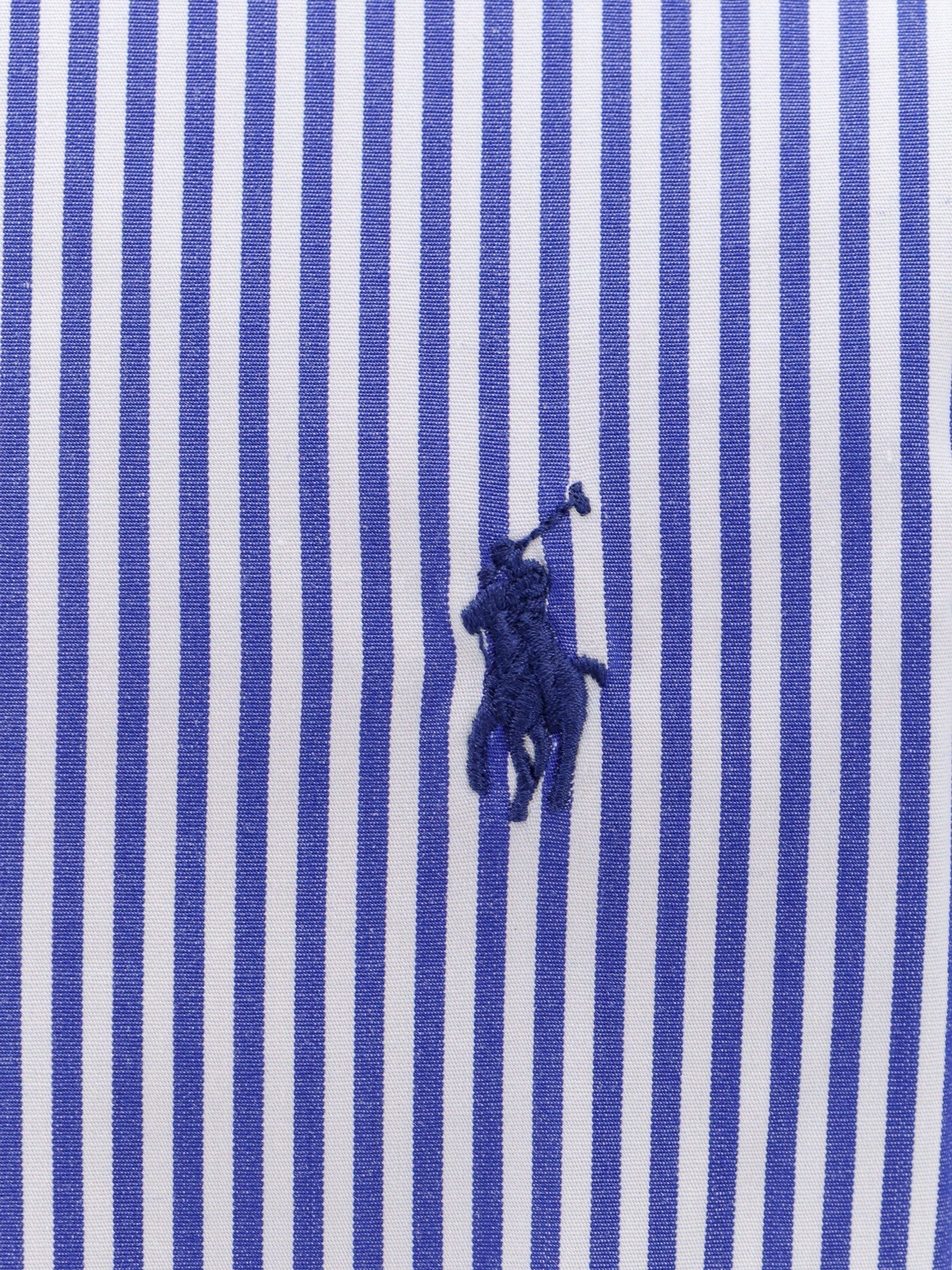Polo Ralph Lauren Men's Striped Stretch Cotton Shirt White
