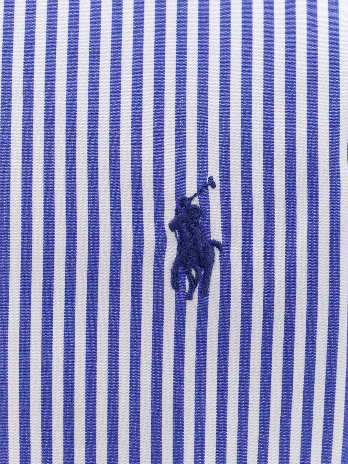 Polo Ralph Lauren Men's Striped Stretch Cotton Shirt White, view 3