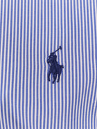Polo Ralph Lauren Men's Striped Stretch Cotton Shirt White, view 3