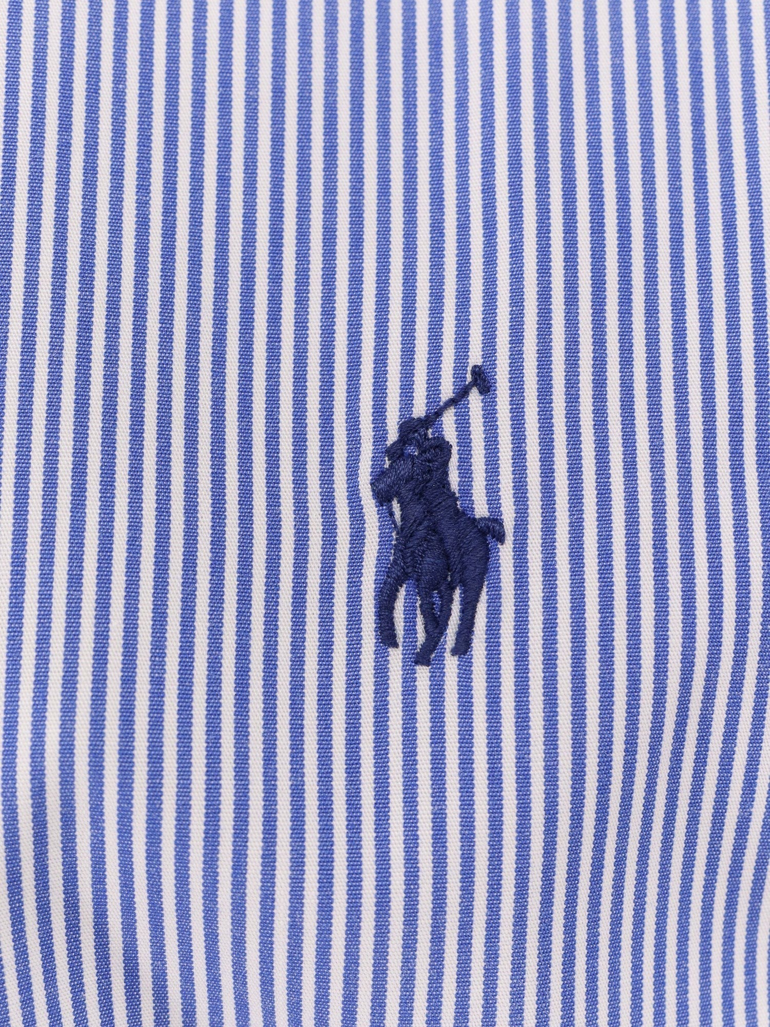 Polo Ralph Lauren Men's Striped Stretch Cotton Shirt White