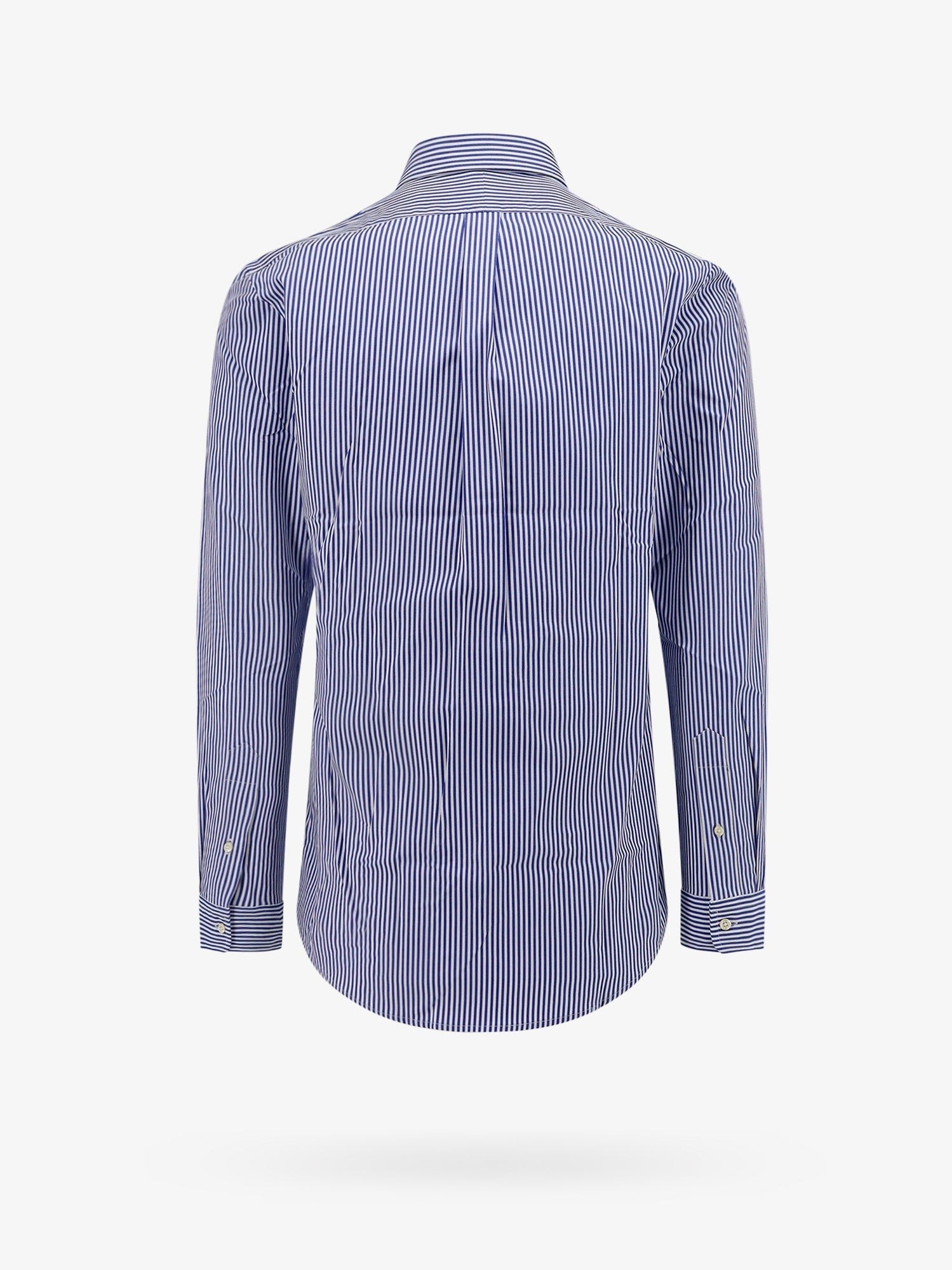 Polo Ralph Lauren Men's Striped Stretch Cotton Shirt White