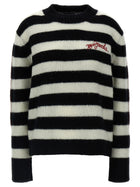 Marc Jacobs Striped Sweater White