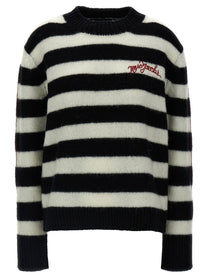 Marc Jacobs Striped Sweater White
