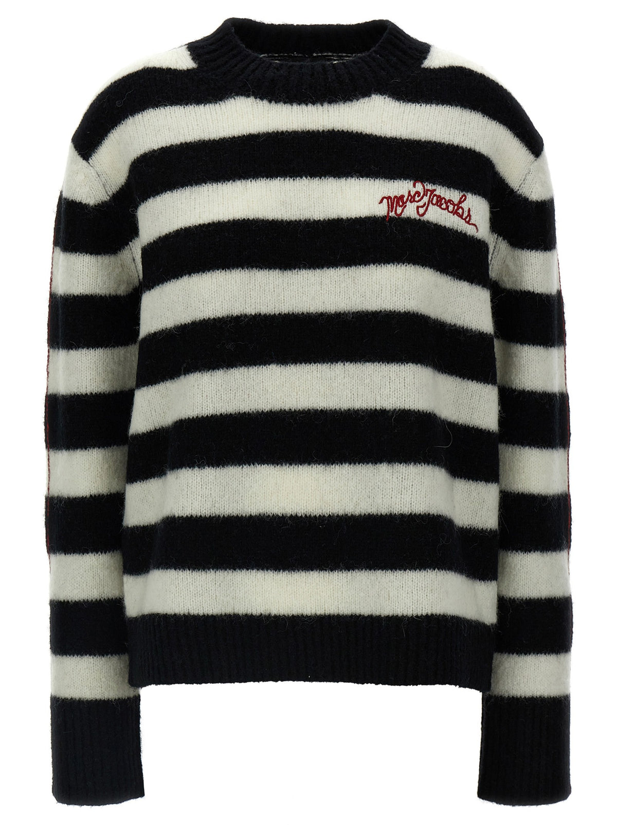 Marc Jacobs Striped Sweater White