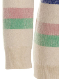 Mixik Striped Sweater Gold