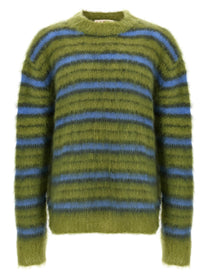 Marni Striped Sweater Gold