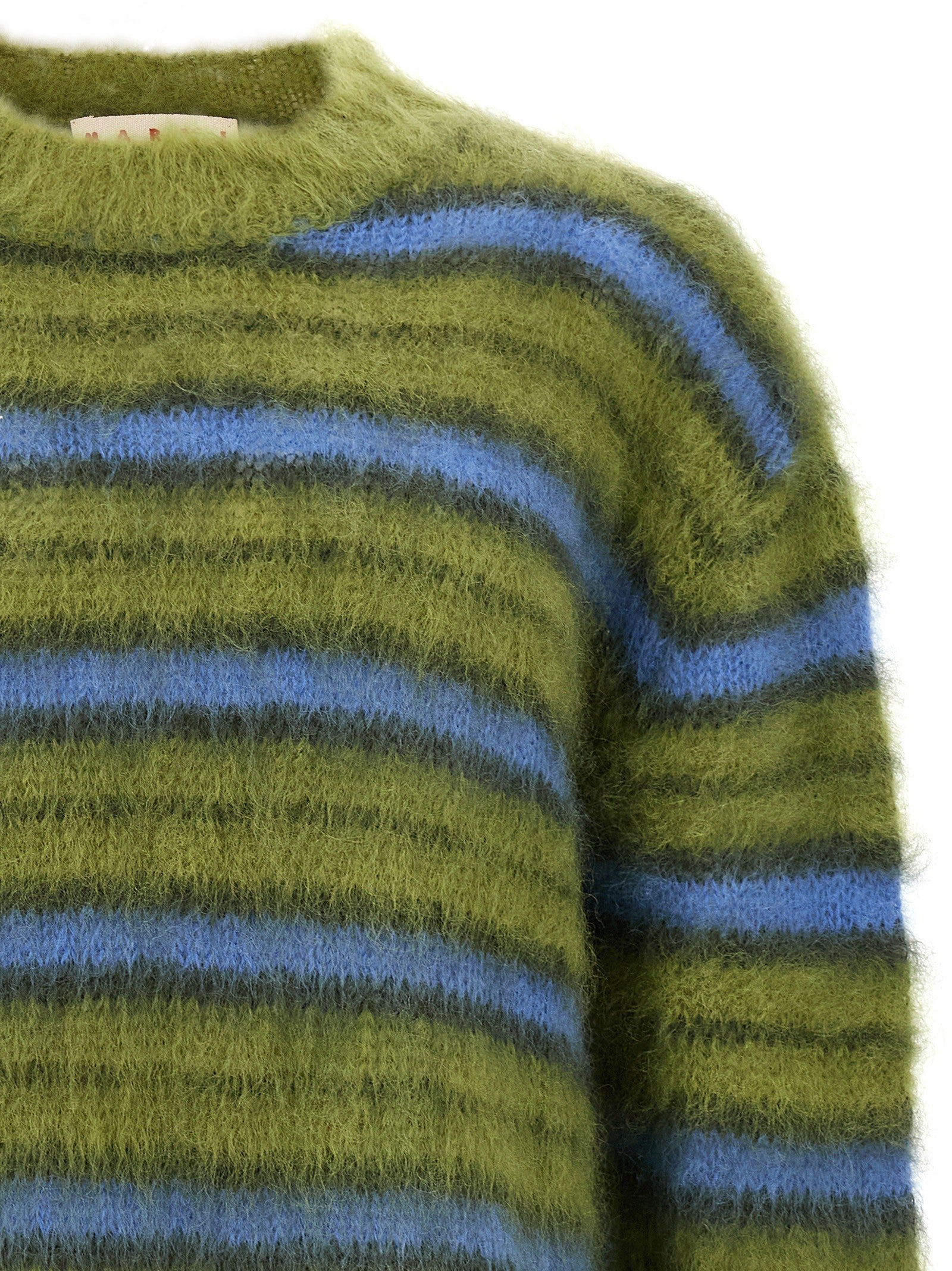 Marni Striped Sweater Gold