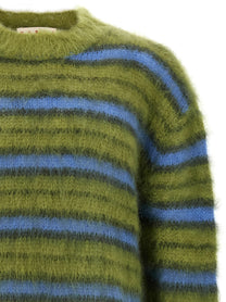 Marni Striped Sweater Gold
