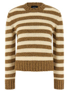 A.P.C Striped Sweater Brown