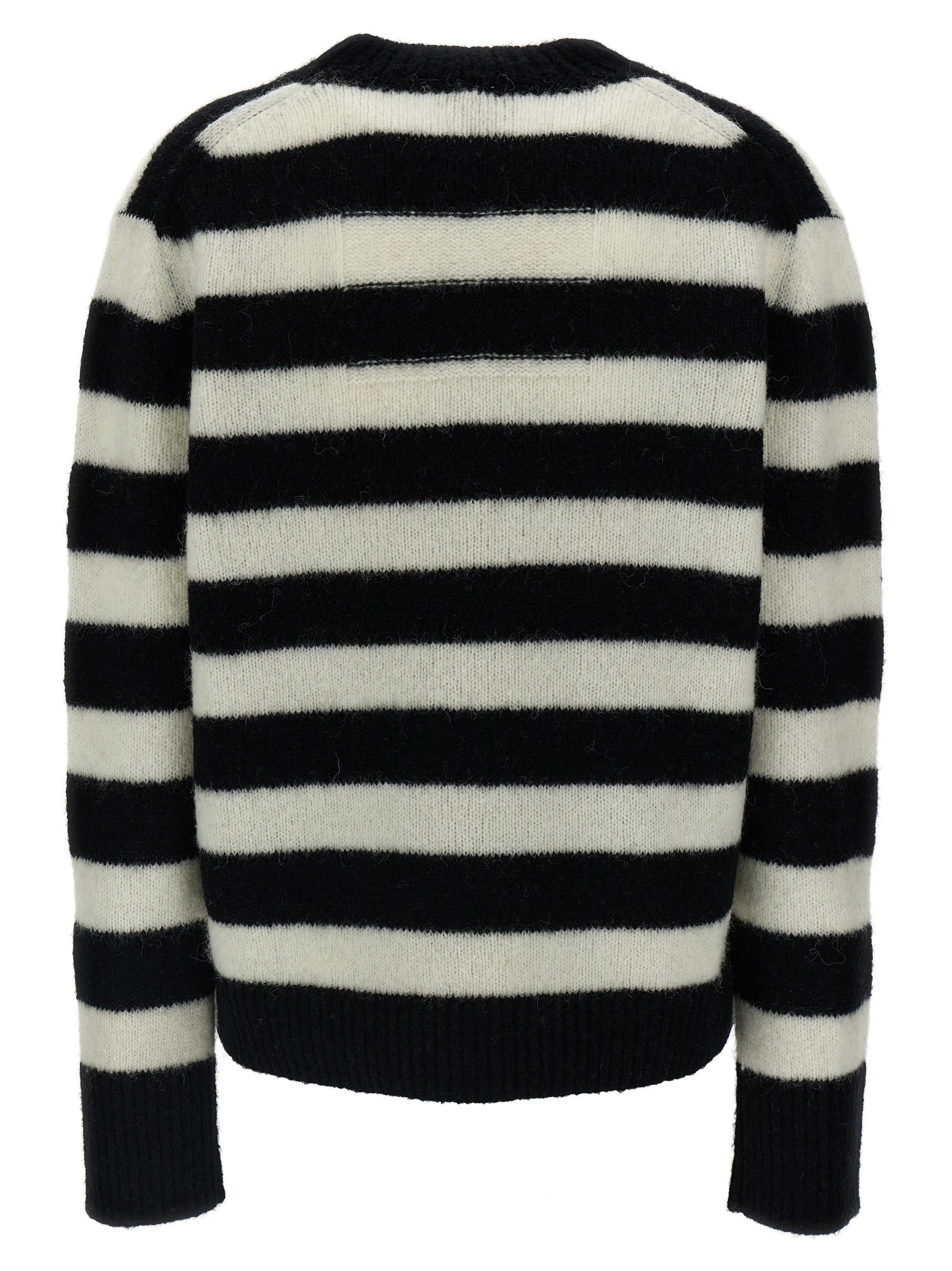 Marc Jacobs Striped Sweater White