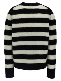 Marc Jacobs Striped Sweater White