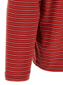AURALEE Striped Sweater Red, view 4