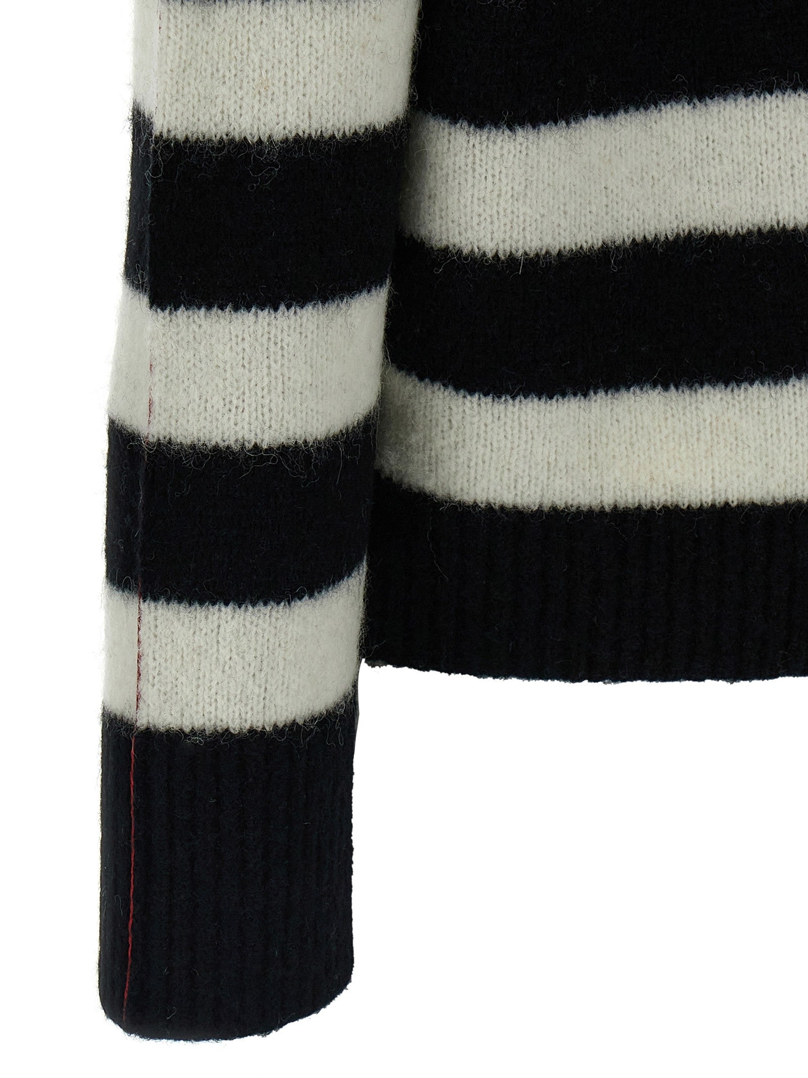 Marc Jacobs Striped Sweater White