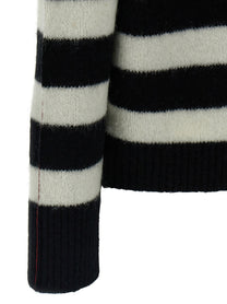 Marc Jacobs Striped Sweater White