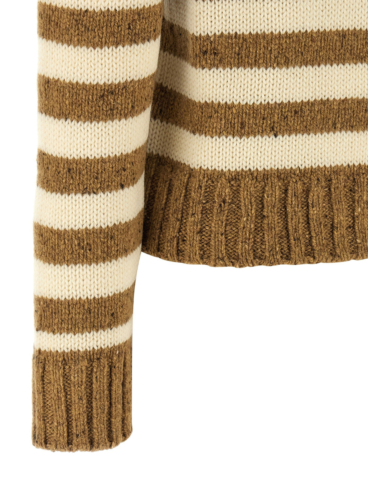 A.P.C Striped Sweater Brown, view 4