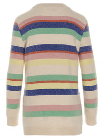 Mixik Striped Sweater Gold