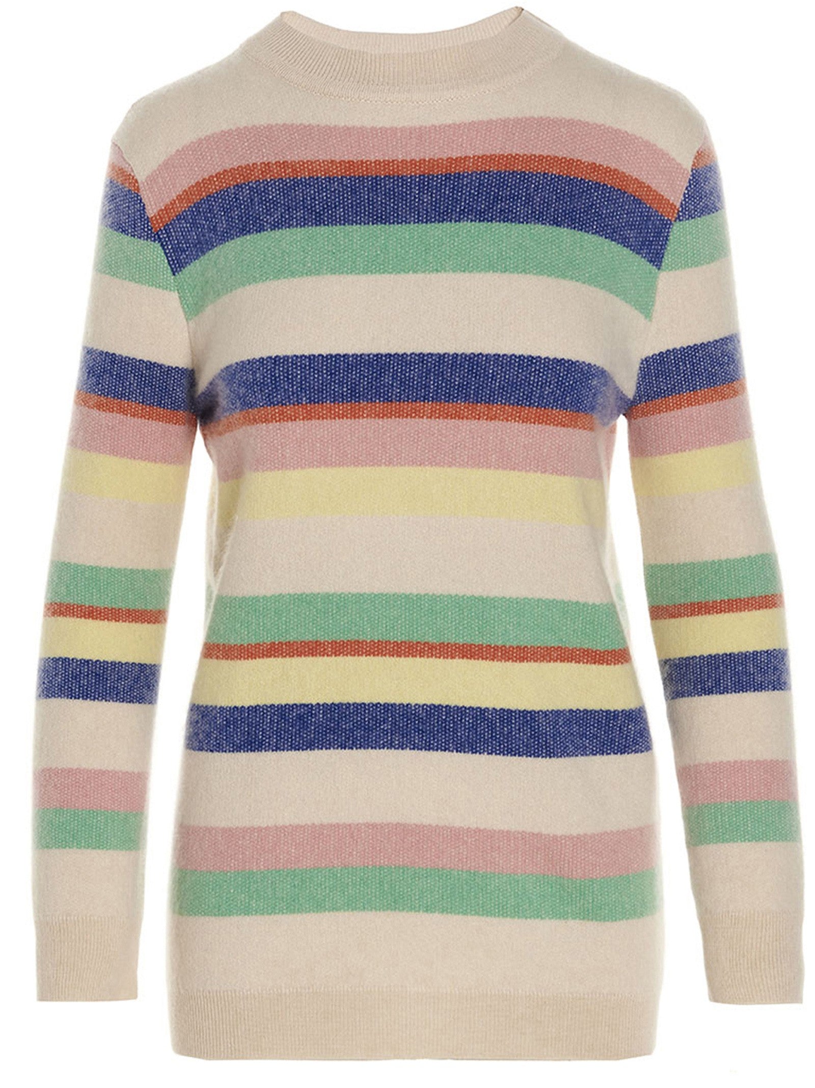 Mixik Striped Sweater Gold
