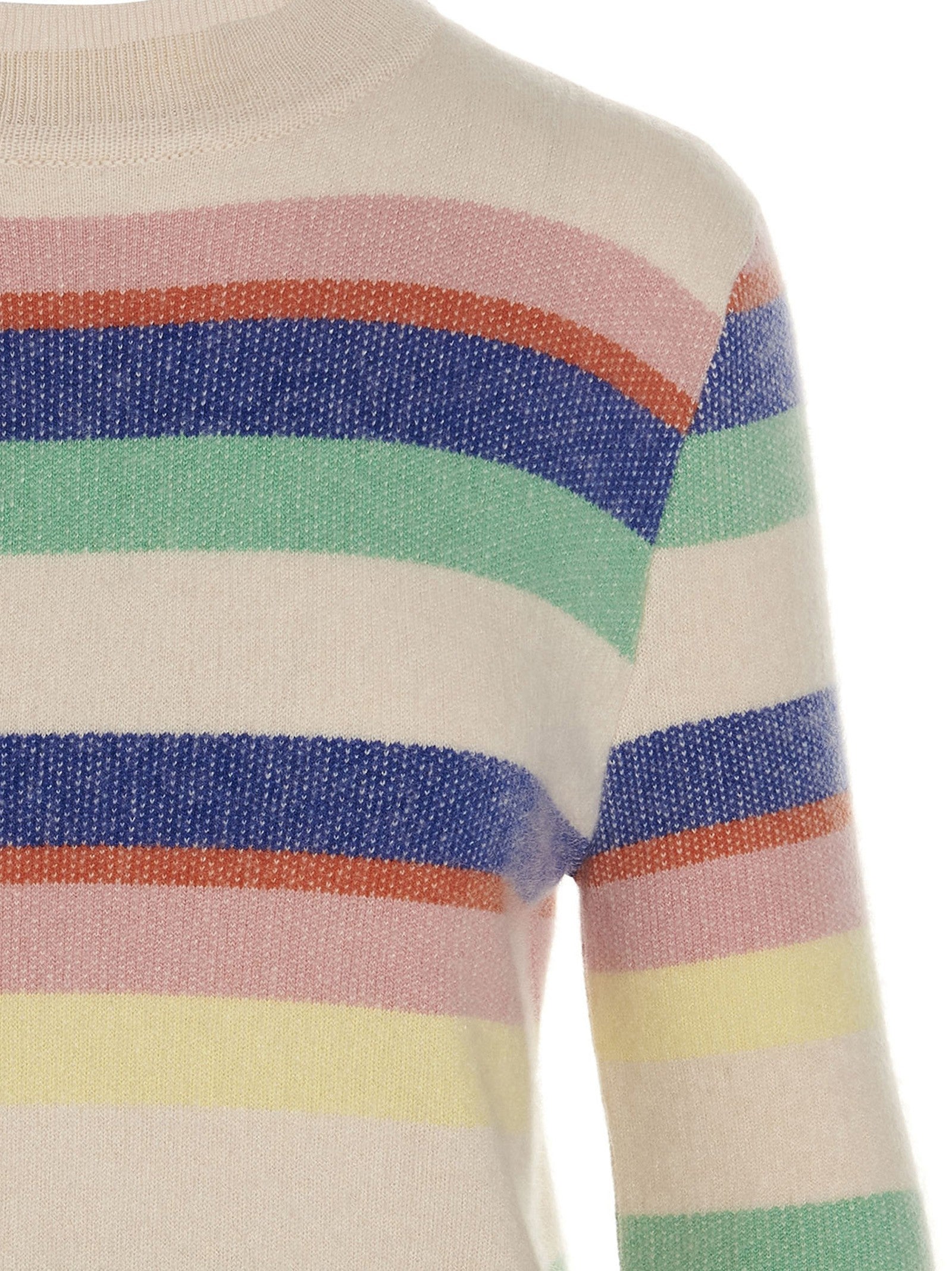 Mixik Striped Sweater Gold