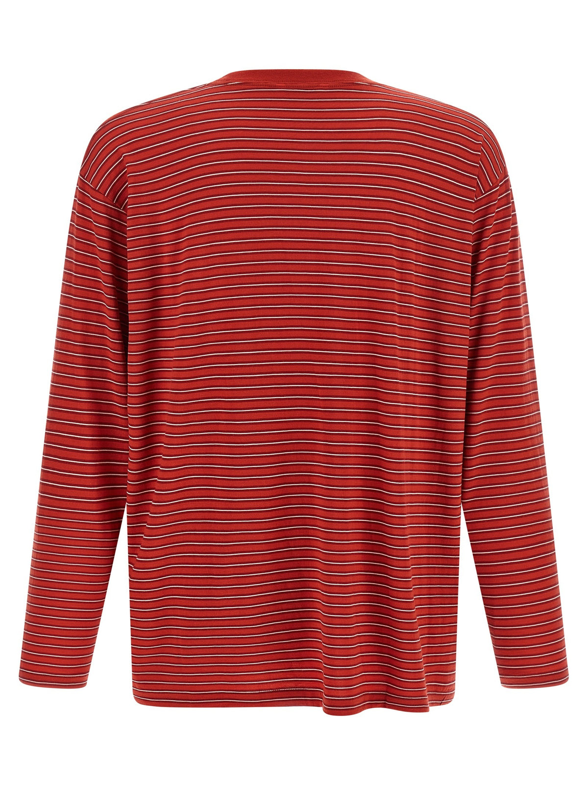 AURALEE Striped Sweater Red, view 2