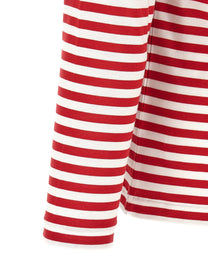 Comme Des Garcons Play Striped Shirt White