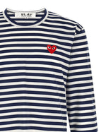 Comme Des Garcons Play Striped Shirt Gold, view 3