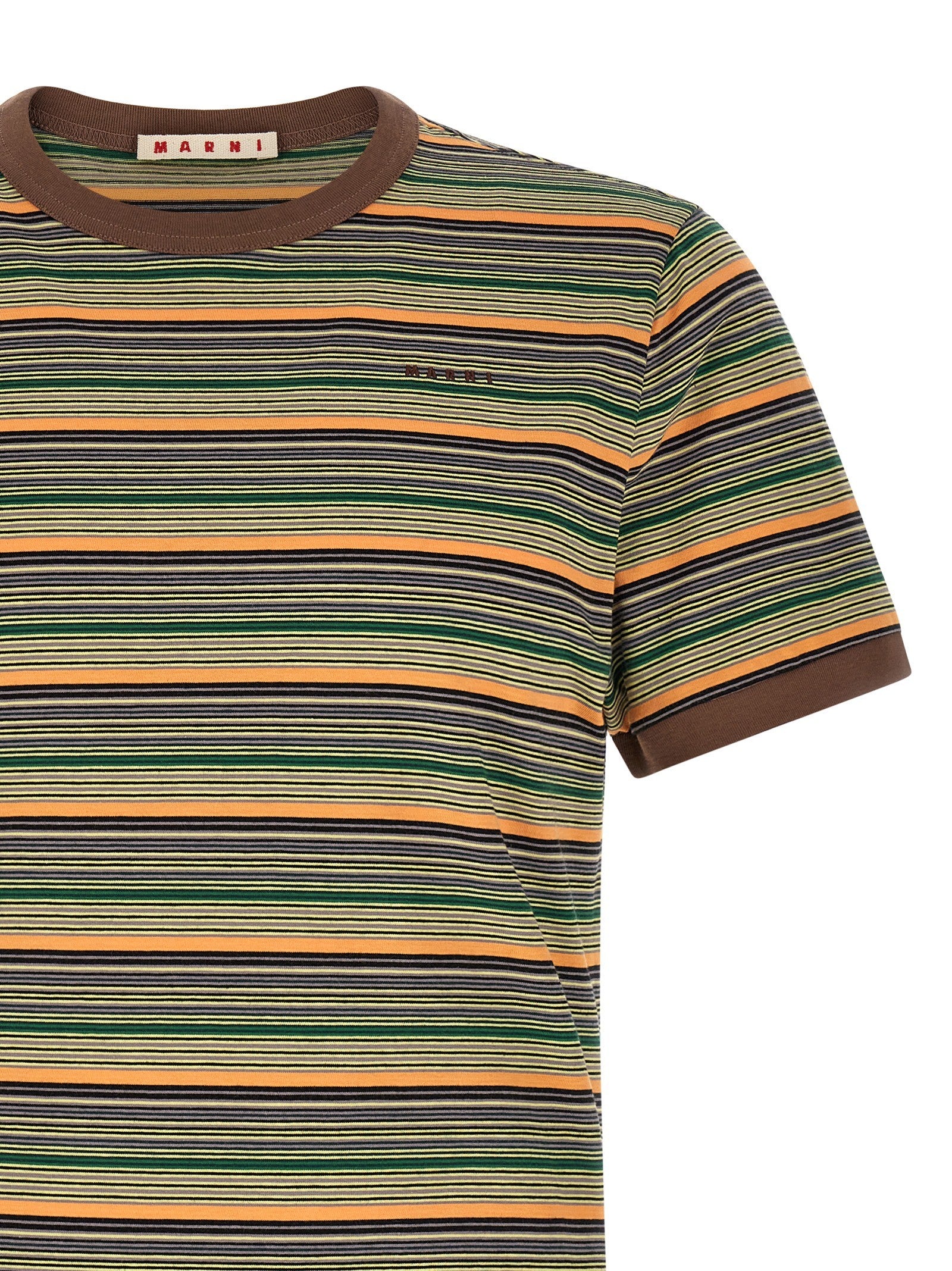 Marni Striped Shirt Gold