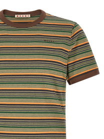 Marni Striped Shirt Gold