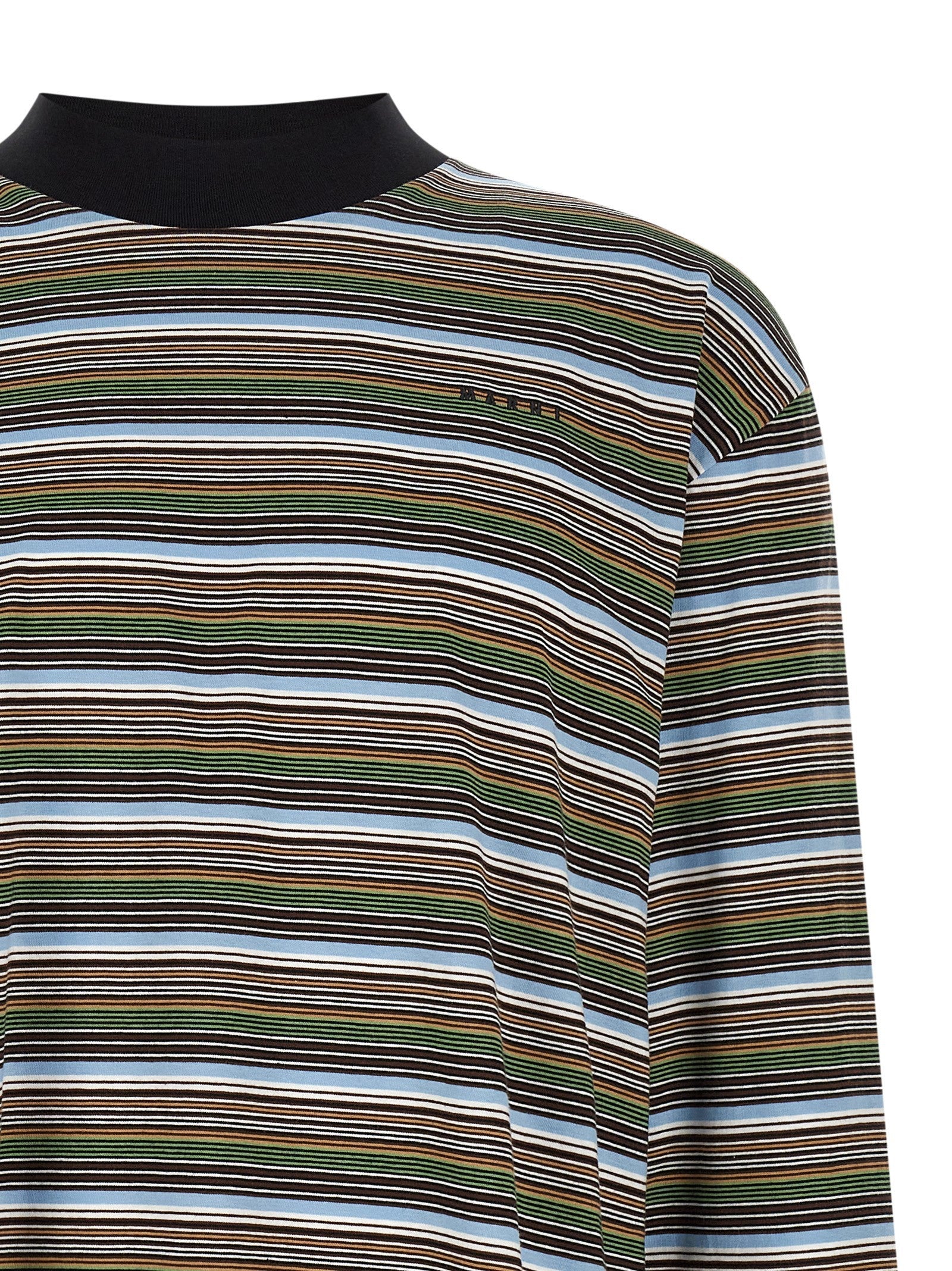 Marni Striped Shirt Gold