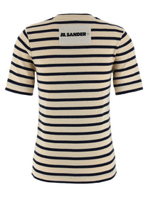 Jil Sander Striped Shirt Gold