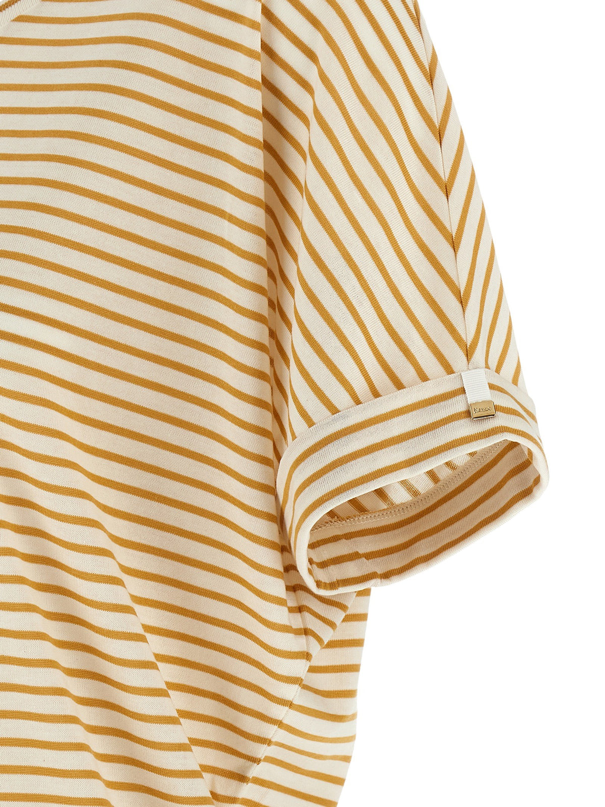 Herno Striped Shirt Yellow