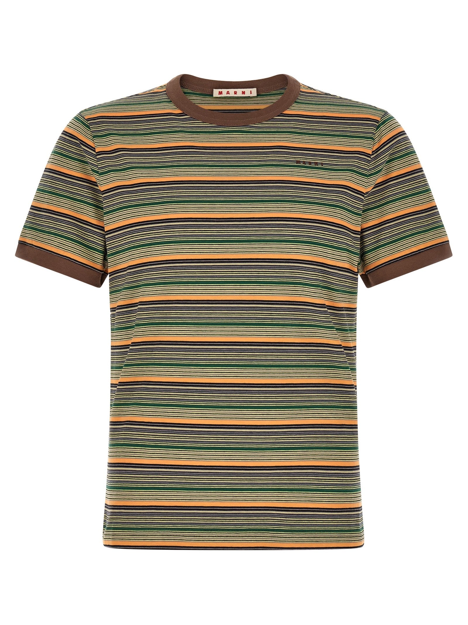 Marni Striped Shirt Gold