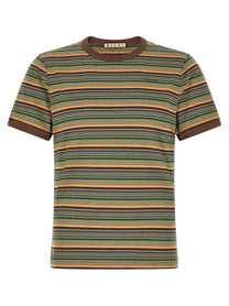 Marni Striped Shirt Gold
