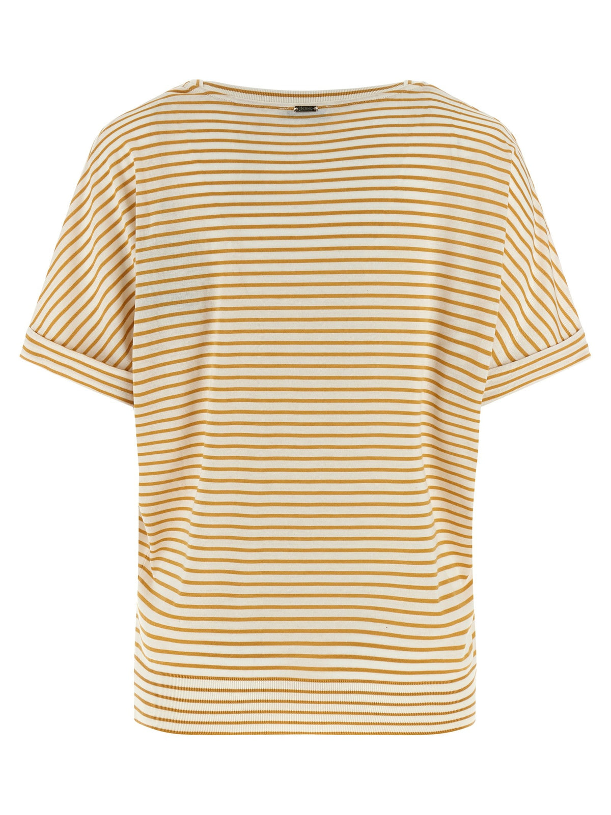 Herno Striped Shirt Yellow