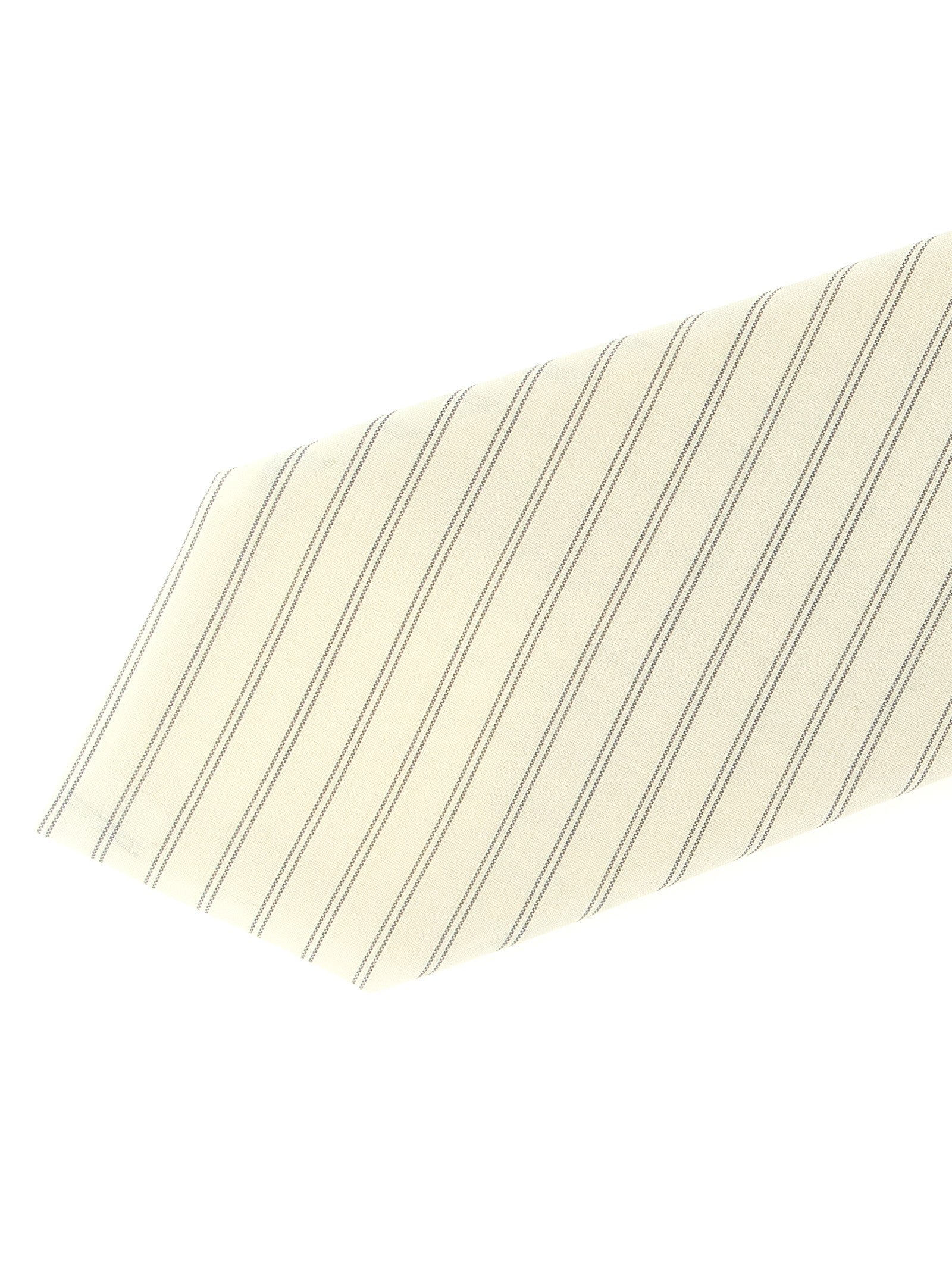 Auralee Striped Tie White