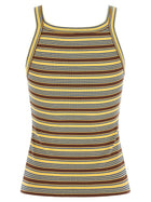 Fendi Striped Top Gold, view 2