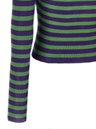 Dolce &amp; Gabbana Striped Viscose Sweater Gold, view 4