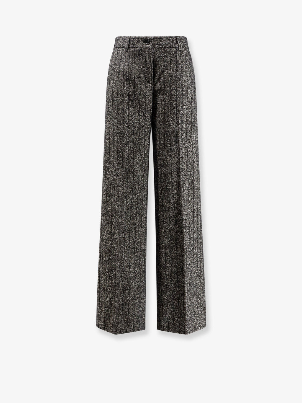 Dolce &amp; Gabbana Women's Striped Wool Pants White