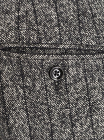 Dolce &amp; Gabbana Women's Striped Wool Blend Trousers Pattern