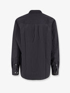 Tonywack Unisex Striped Wool Blend Unisex Shirt Grey, view 5